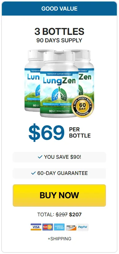 BuyLungZen  3 Bottle